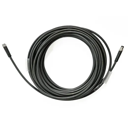 Anschlusskabel Sensor Kabel, 10m, PUR, M8 Sensorbuchse, 3-polig/M8 Sensorstecker, 3-polig, 24V DC