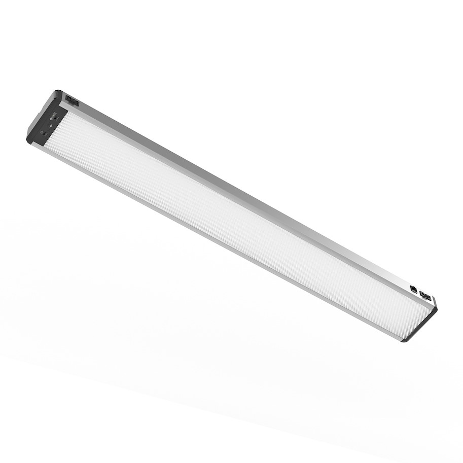 Systemleuchte SYSTEMLED EVO ECO PIR, 1120mm, 90°, 5700K, ~32W, GST18i, 120-277V AC