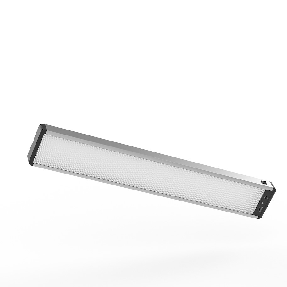 Systemleuchte SYSTEMLED EVO PIR, 898mm, 90°, 4000K, ~26W, GST18i, 120-277V AC