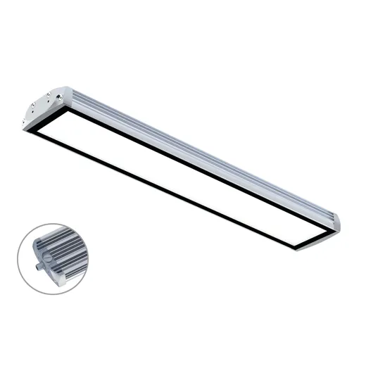 Maschinenleuchte FIELDLED EVO Aufbau M12-A stirnseitig 1040 x 96mm 100ﾰ ~78W 24V DC