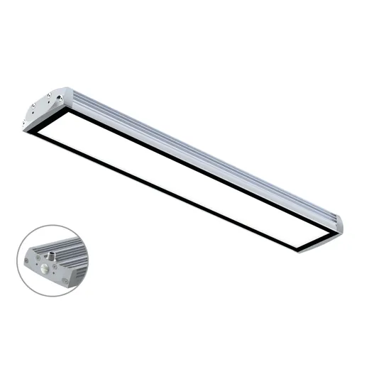 Maschinenleuchte FIELDLED EVO Aufbau M12-A rückseitig 1040 x 96mm 100° ~78W 24V DC