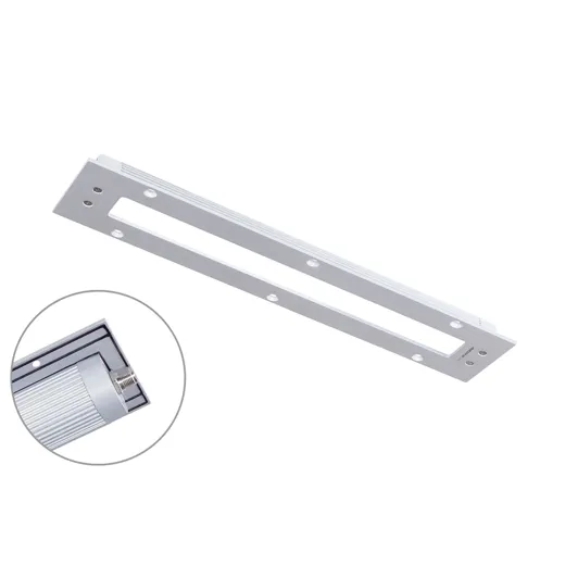 Maschinenleuchte TUBELED_40 II integrated Power Frontblende 745 x 74mm 100ﾰ ~24W M12-A 24V DC