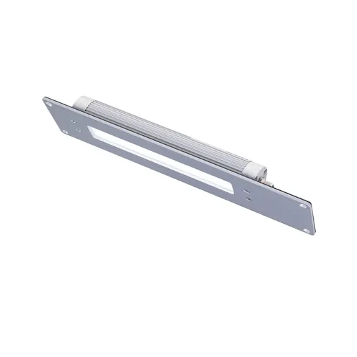 LED-Maschinenleuchte TUBELED_40 II integrated, 395 x 74 x 3mm, 100°, ~12W, M12-A, 24V DC - Power
