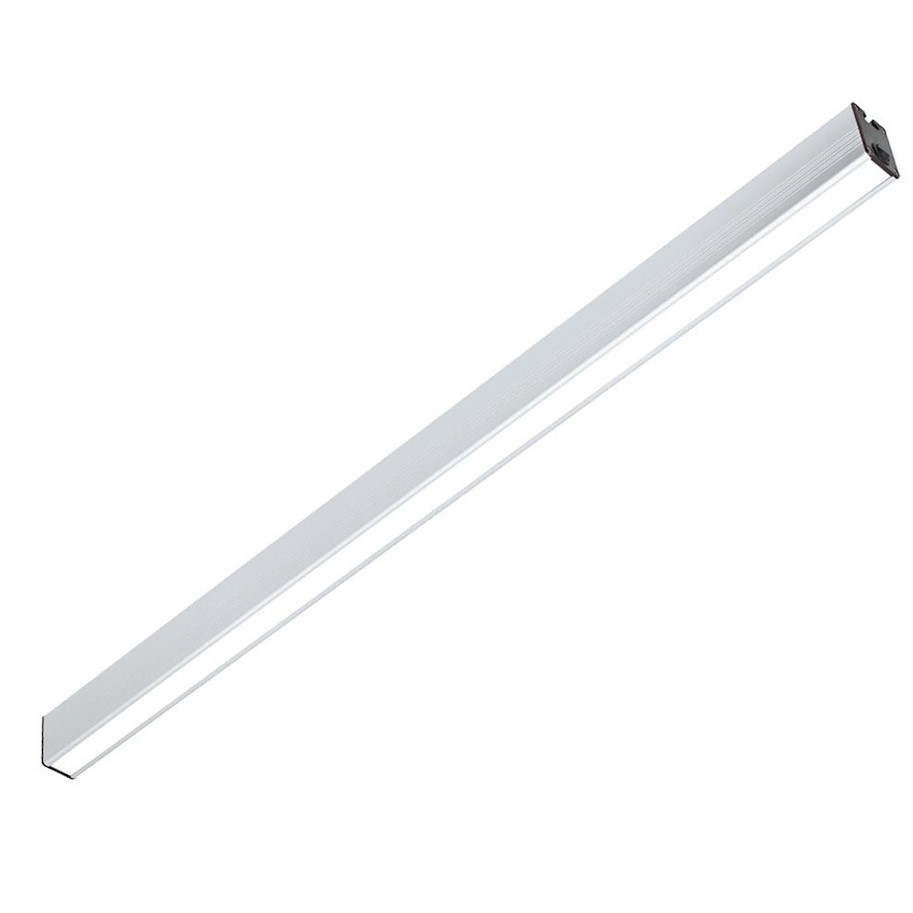Systemleuchte PROFILED DC, 1500mm, dimmbar, M12-Anschlussstecker, A-kodiert, Abdeckung Mikroprismen, 100°, ~35W, 24V DC
