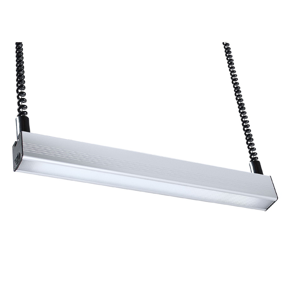 Arbeitsplatzleuchte PROFILED AC Zugpendel 1200mm Zugbereich ~900mm?1800mm Abdeckung Mikroprismen 100ﾰ ~34W 90-305V AC