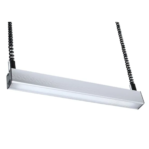 Arbeitsplatzleuchte PROFILED AC Zugpendel 1000mm Zugbereich ~900mm?1800mm Abdeckung Mikroprismen 100ﾰ 27W 90-305V AC