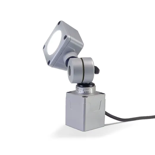 Arbeitsplatzleuchte CENALED SPOT Gelenkkopf AC Anschraubsockel 30ﾰ ~9W Stecker und 3m Anschlussleitung 100-305V AC