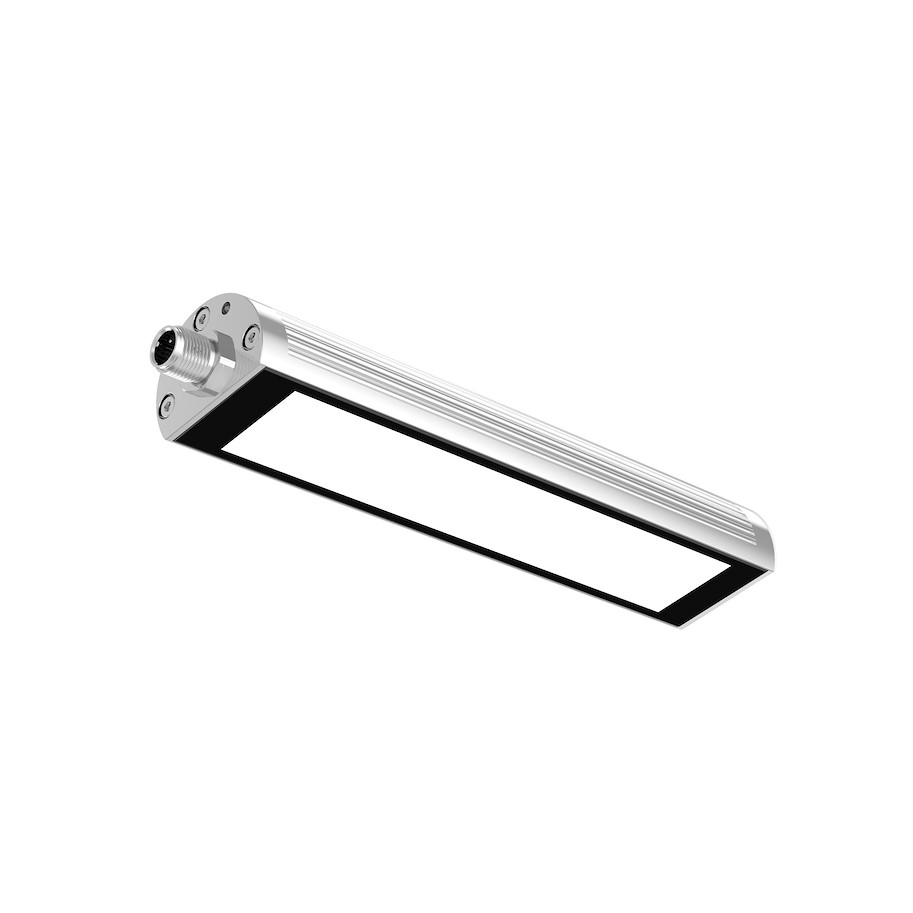 LED-Maschinenleuchte TUBELED_40 II Basic-Line, 280mm, 100°, ~6W, M12-A, 24V DC