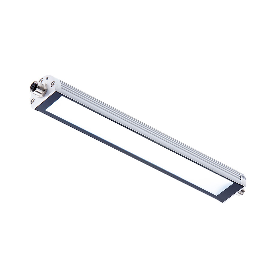 Maschinenleuchte TUBELED_40 II Power kaskadierbar 280mm 100ﾰ ~12W M12-A 24V DC