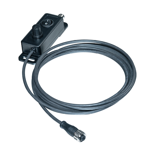 Dimmmodul DIMMmodul, 3m Leitung + M12 Buchse, A-kodiert/M12 Stecker, A-kodiert, max. 4 A, 24V DC