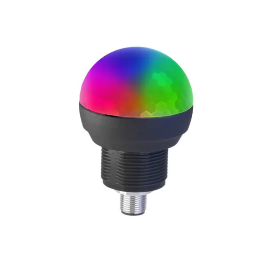 RGB-Leuchte DOMELED_50, Ã˜50mm, 180°, ~1,5W (R)/~1,3W (G)/~1,7W (B)/~1,3W (G)/~1,8W (W), 24V DC