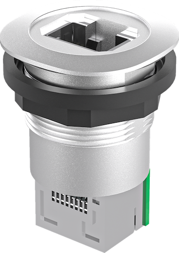 RQJ_RJ45_STB Schlegel Einbaubauchse RJ45 Typ RQJ_RJ45_STB Schlegel