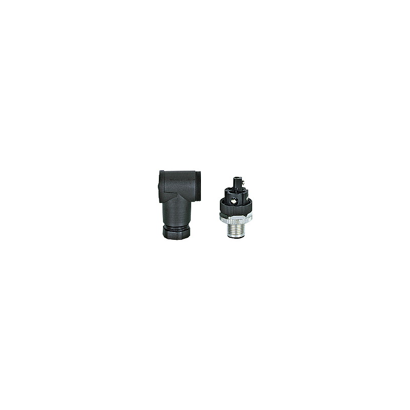 PSS67 M12 connector,angled,male,5pole,B